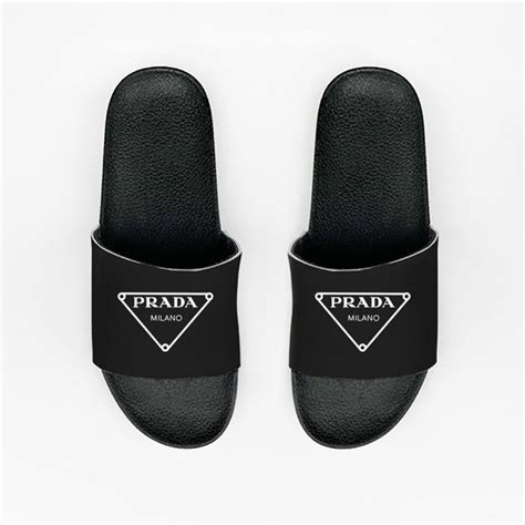 prada fabric flip flops|prada slides on sale.